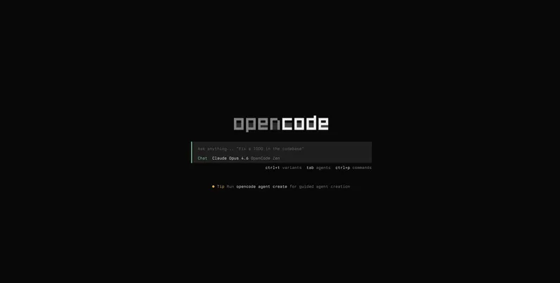 OpenCode SEO agent running in the terminal